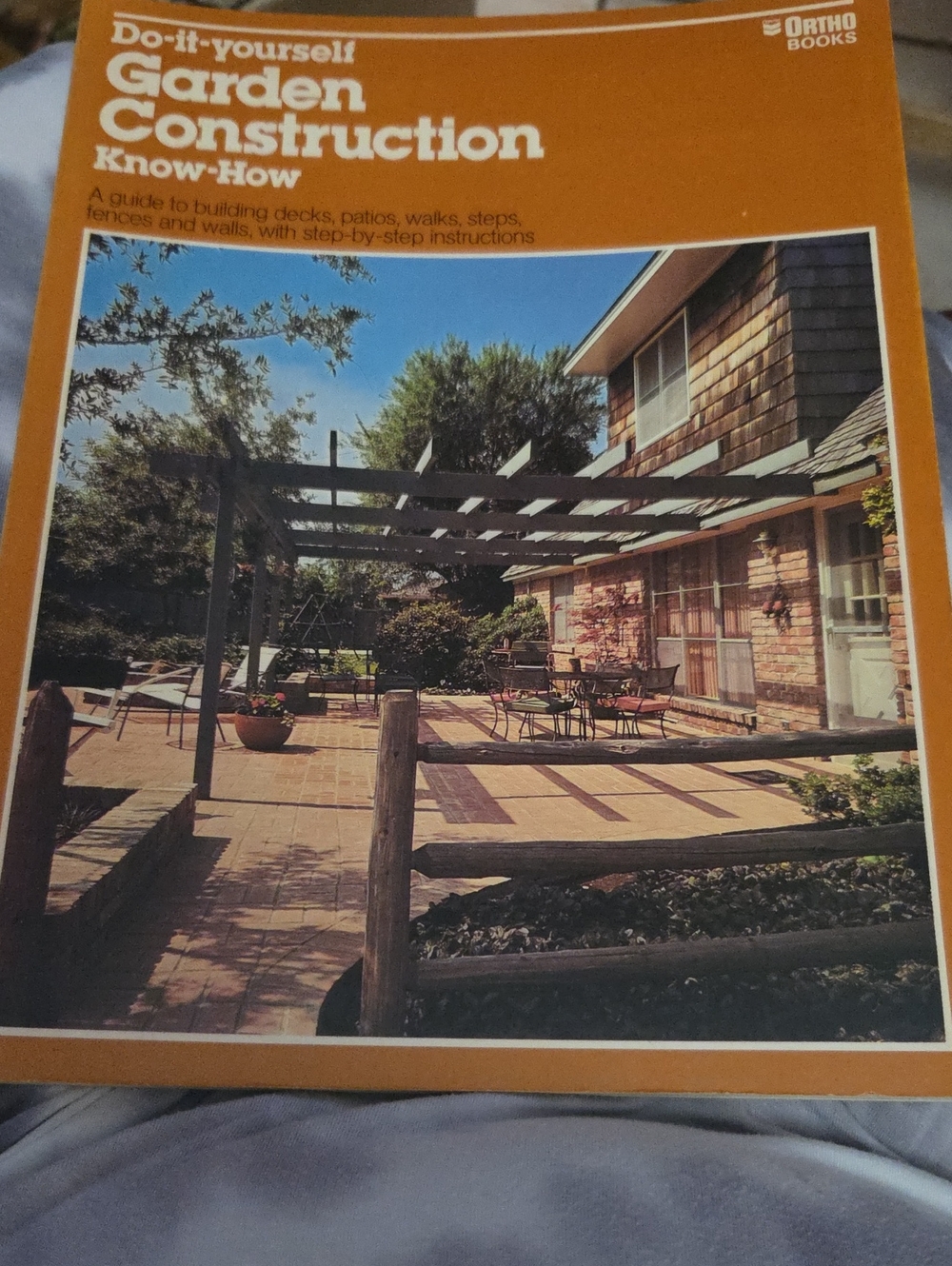 Do-it-yourself Garden Construction Know-How — Orange Cover 1976